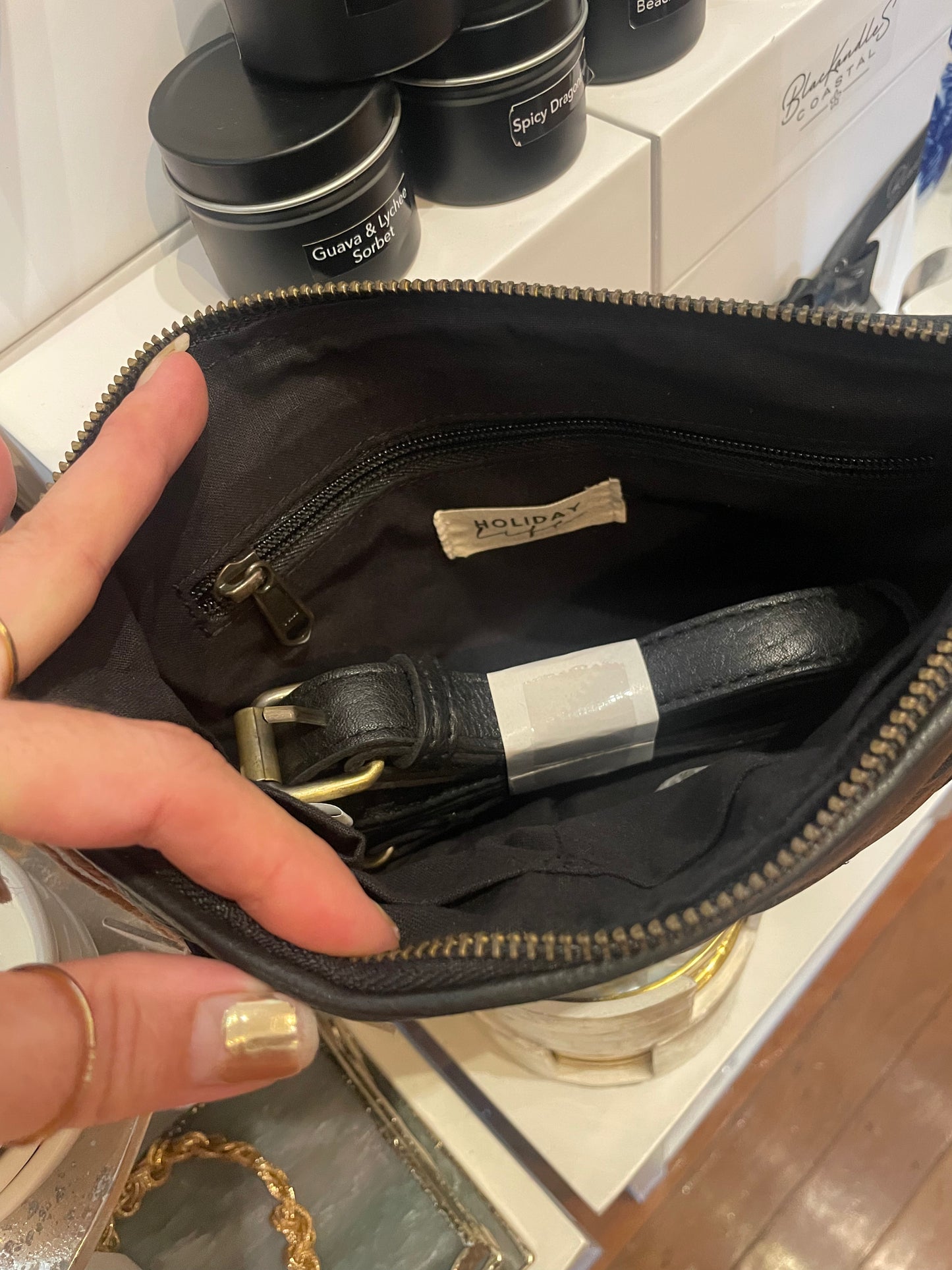 Sicily Black Crossbody bag