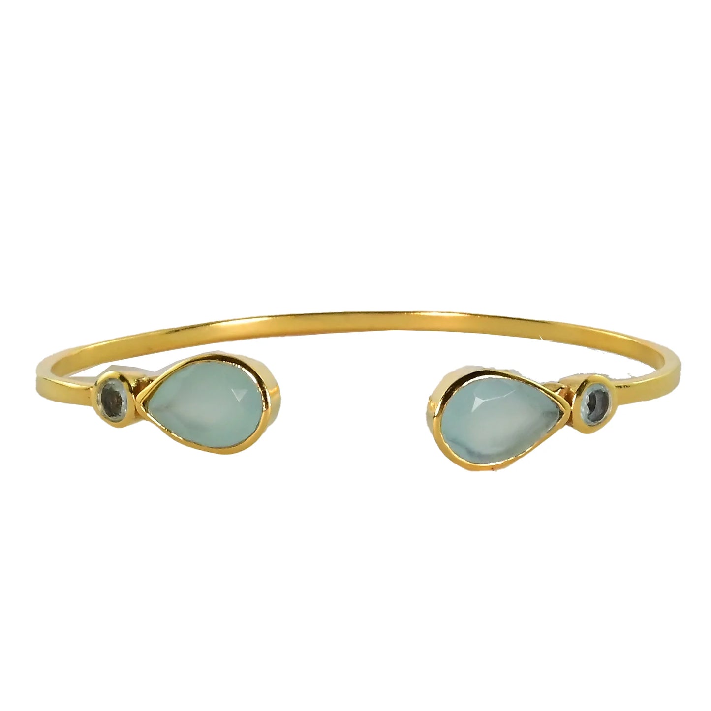 MW Cuff Bracelet with gemstones A62