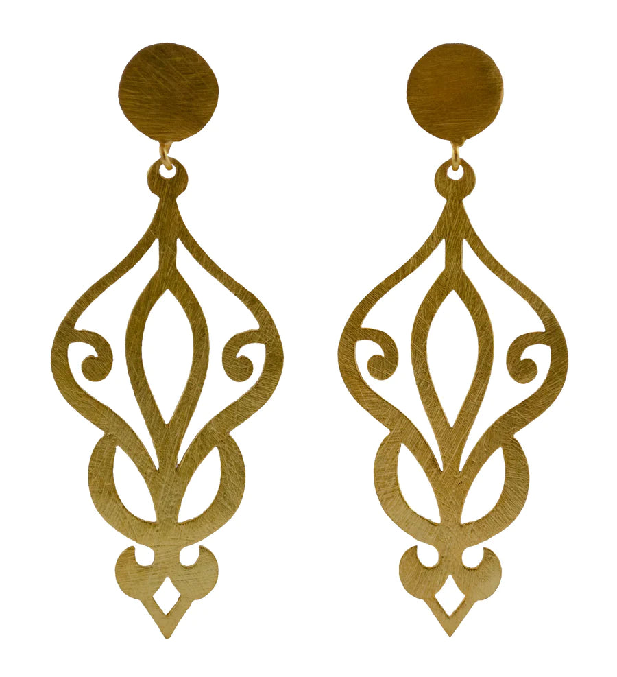 MW Gold Flock Earrings B62