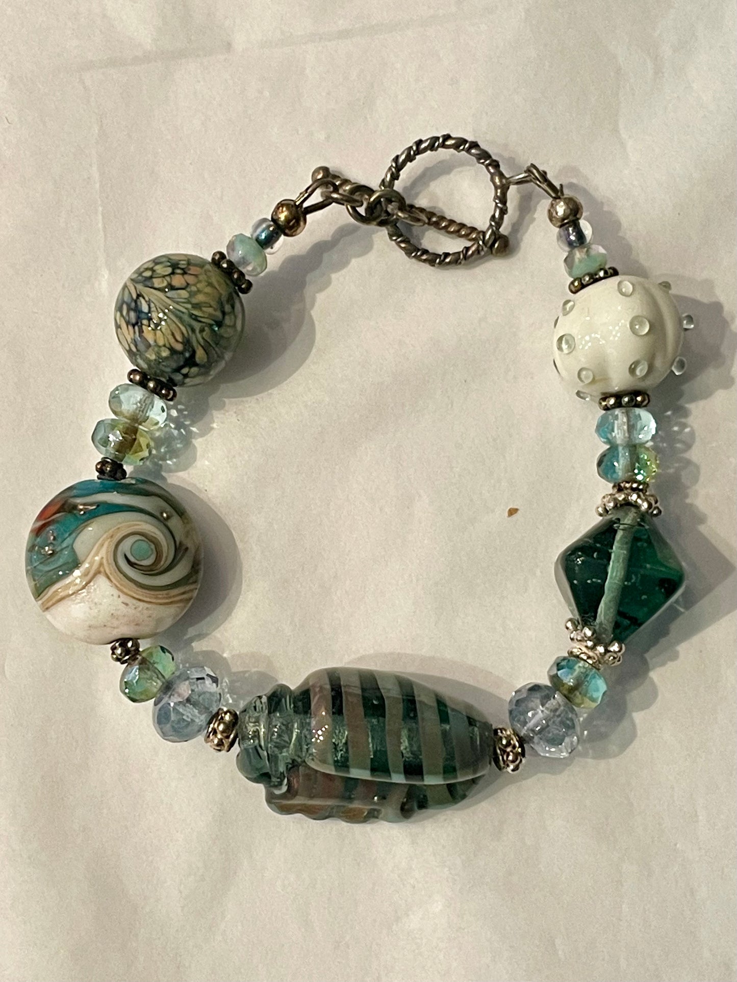 Lampwork Bead Bracelets