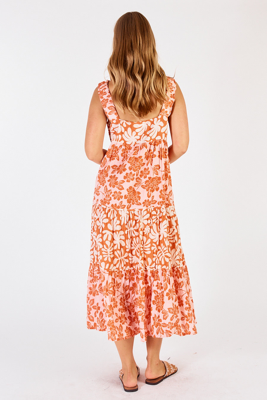 Mia Sundress Apricot