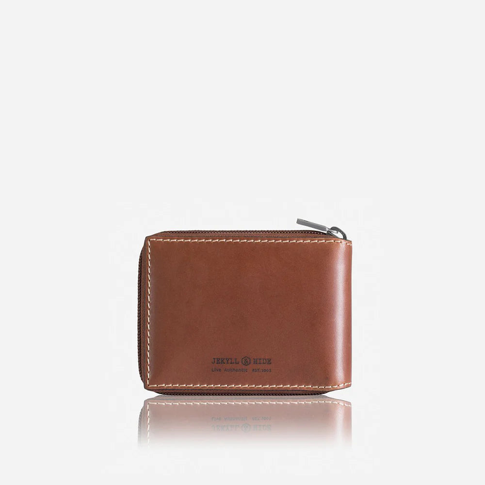 Texas Clay Large Zip Wallet with Coin