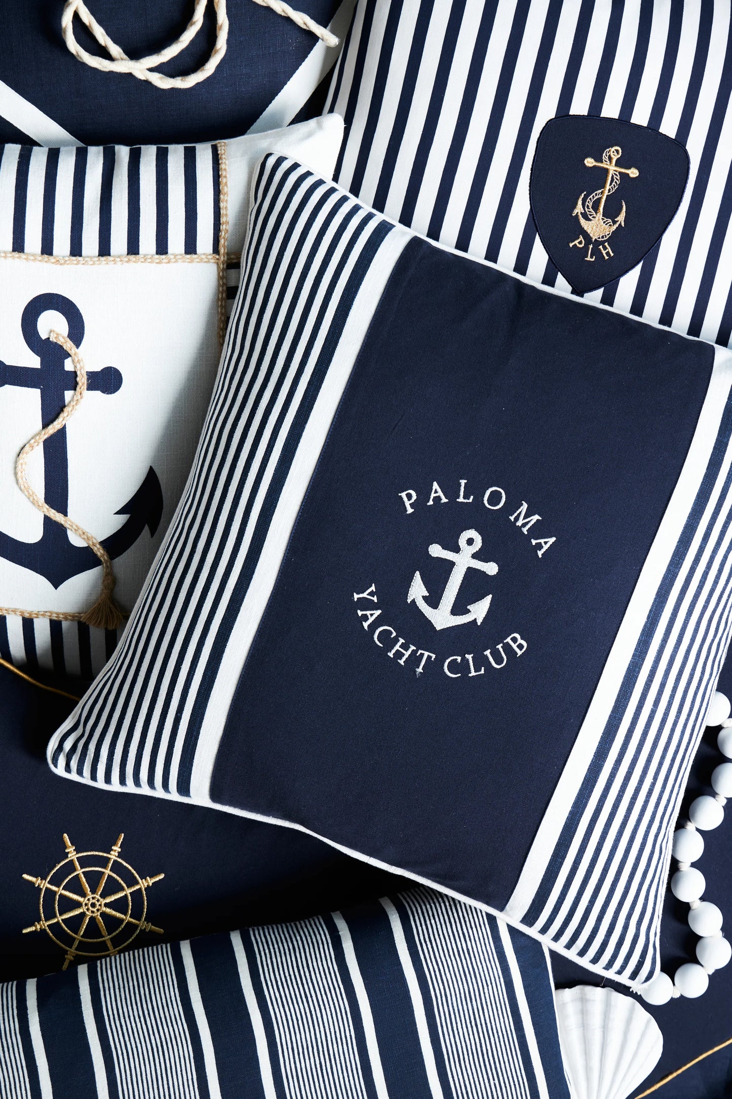 Nautical Stripes 55x55 Cushion