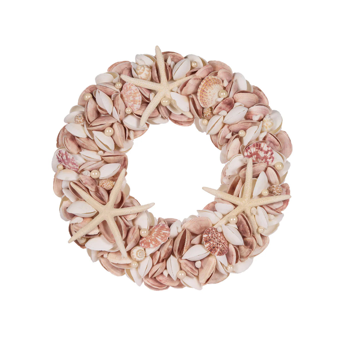 44cm Clam Starfish Wreath