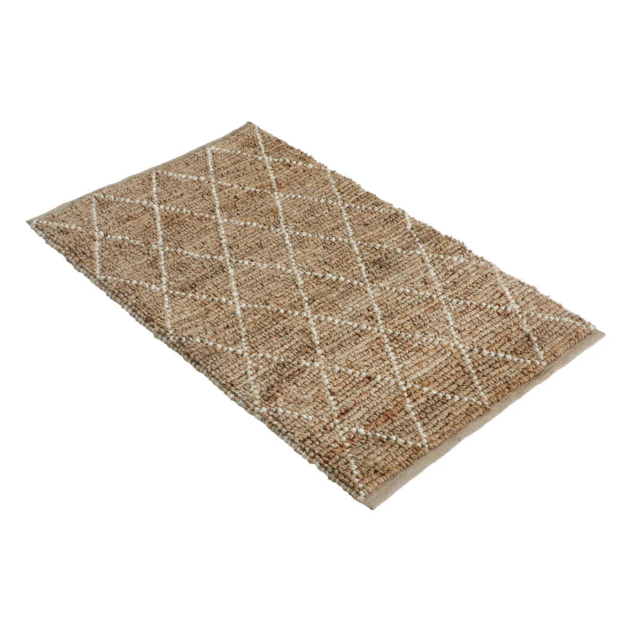 Jute Rug 200 x 300cm Anant White