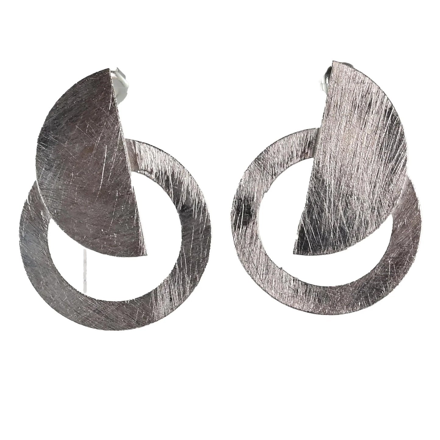 MW Silver Wash Earrings C44