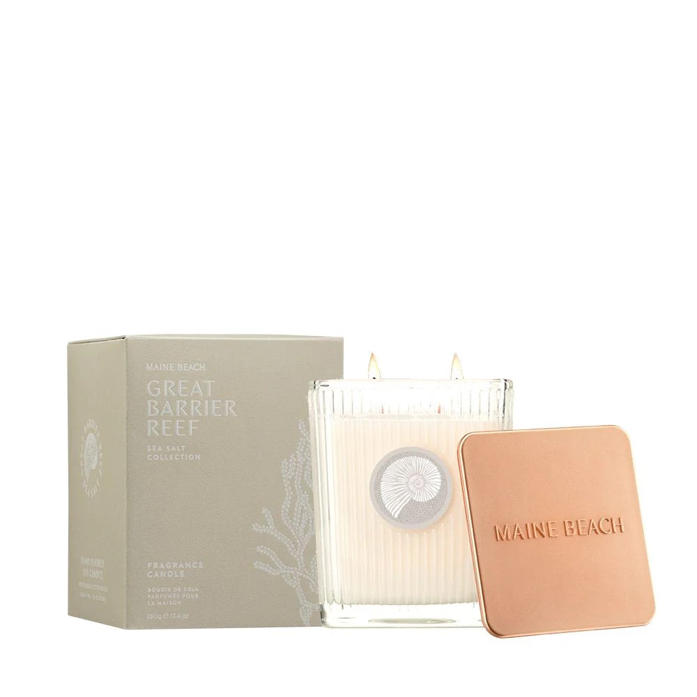 Great Barrier Reef Soy Candle - Double Wick 380g