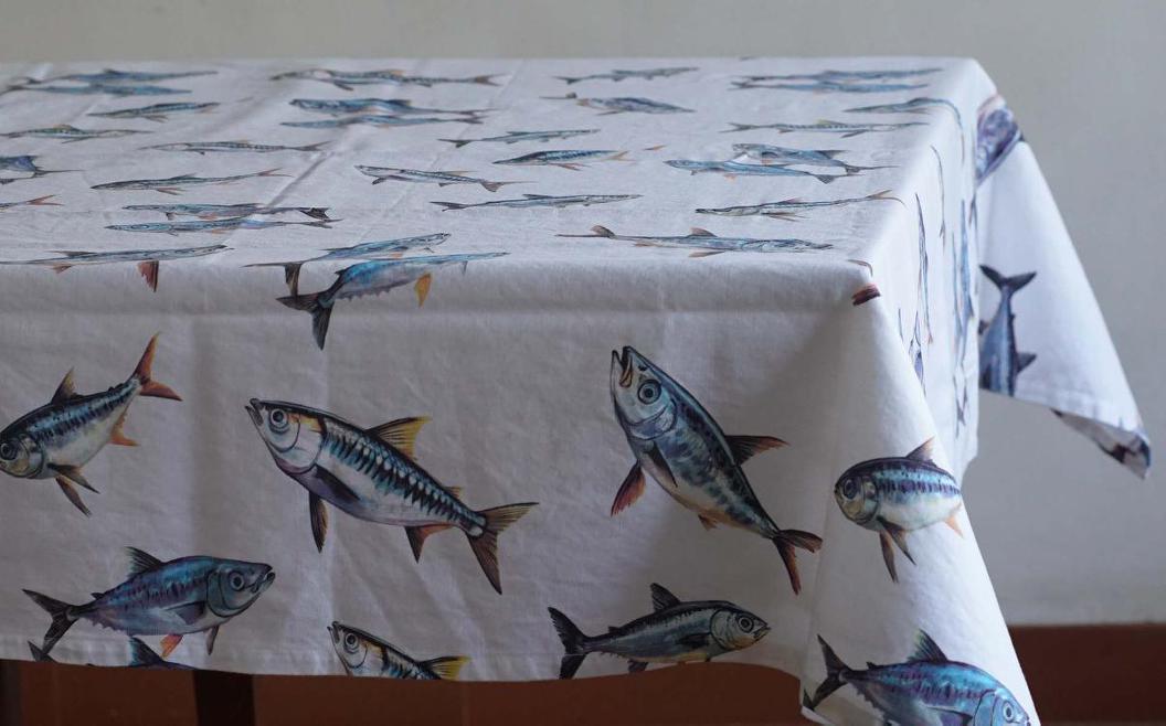 Como Sardine Tea Towels