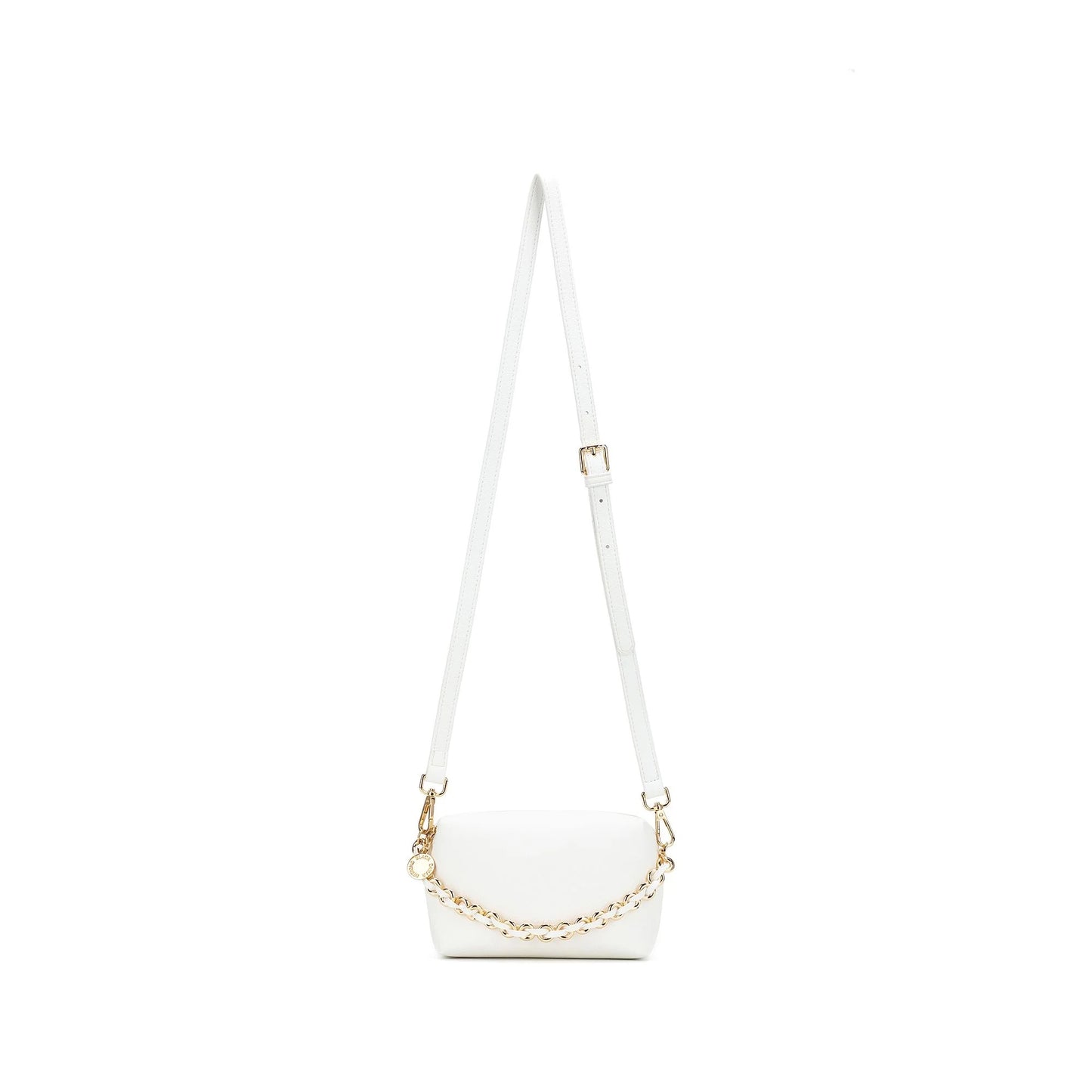 Mitzi White Mini Crossbody