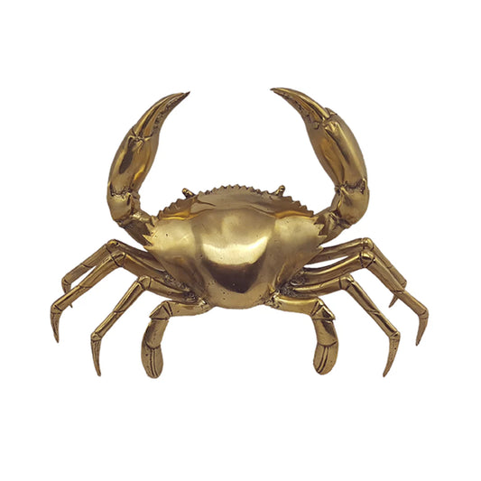 COL Brass Crab Decor – 4 Sizes Available