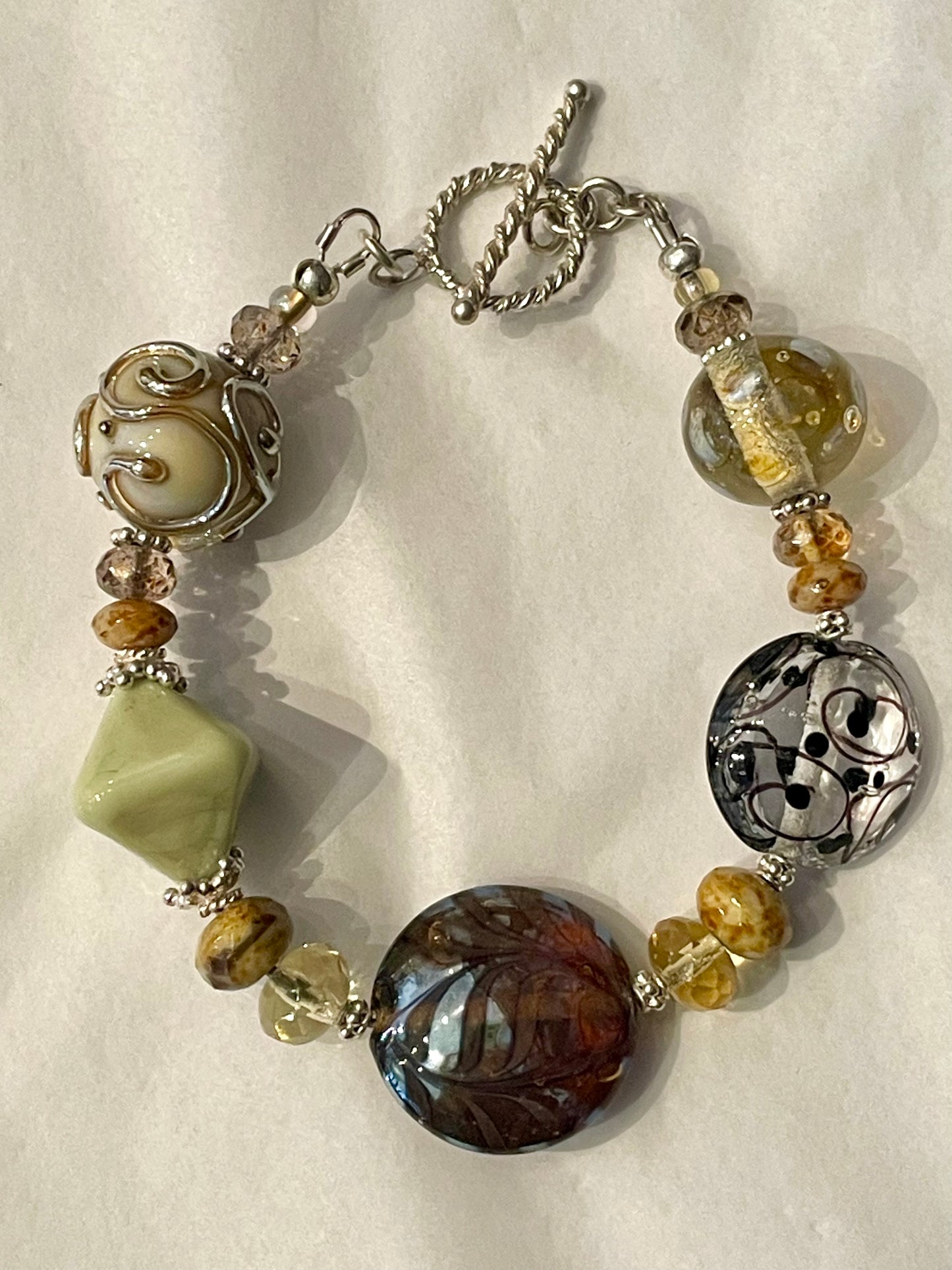 Lampwork Bead Bracelets