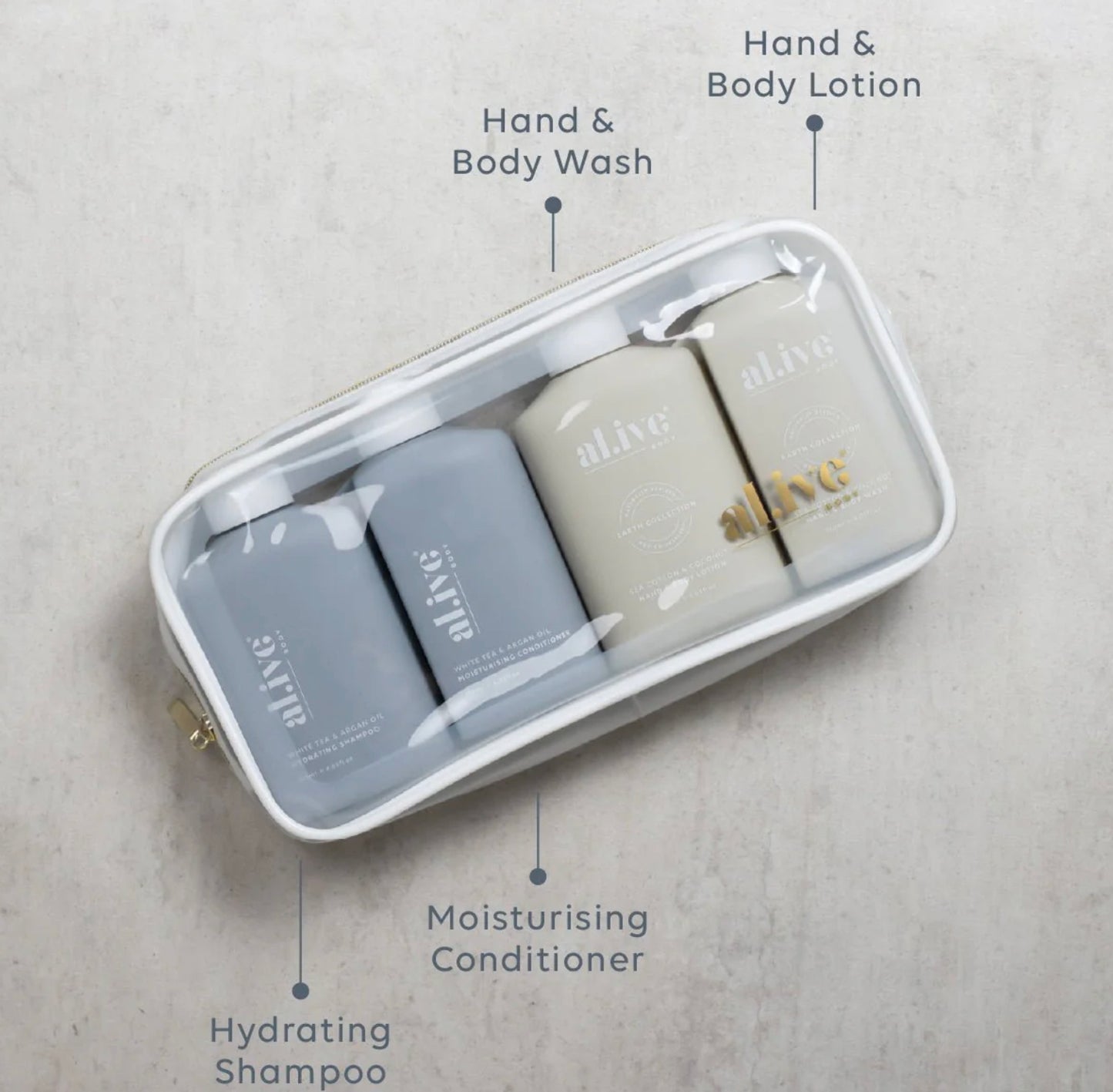 Al.ive Hair & Body Travel Pack