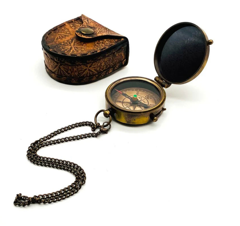 Pocket Compass With Message - Daughter