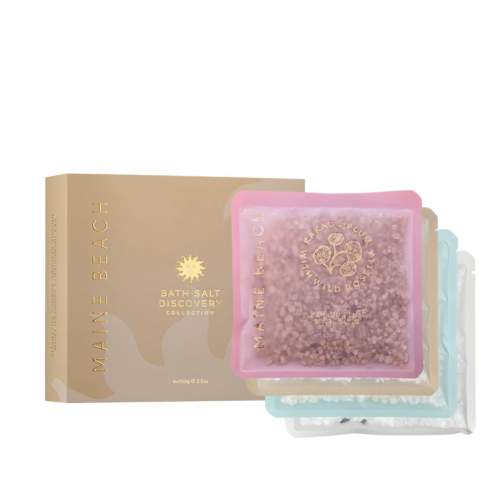 Maine Beach Bath Salt Discovery Set