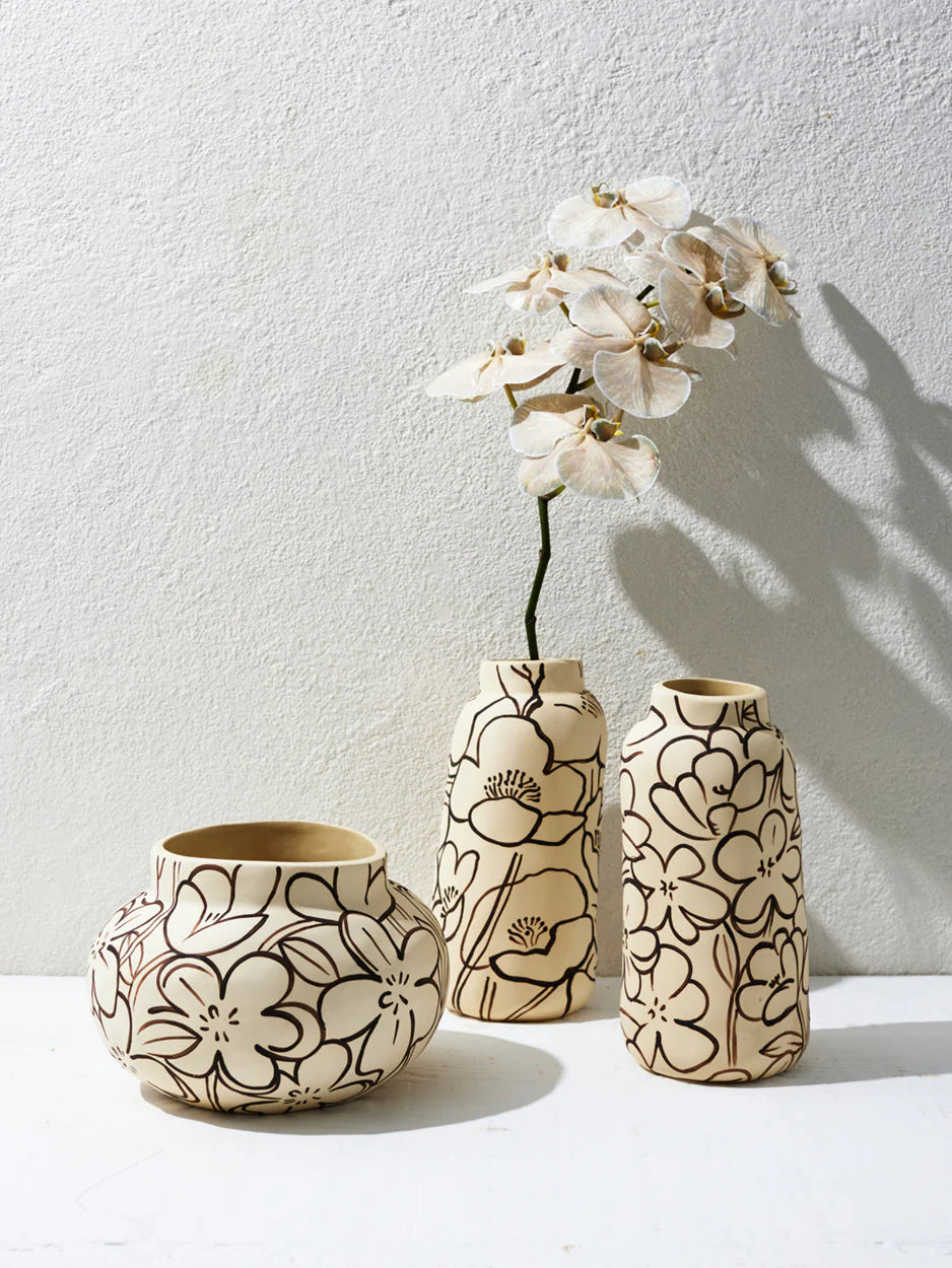 Tall Poppy Vase