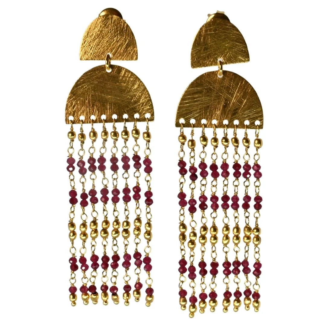 MW A307 Euro Gold Cascade Earrings - Various