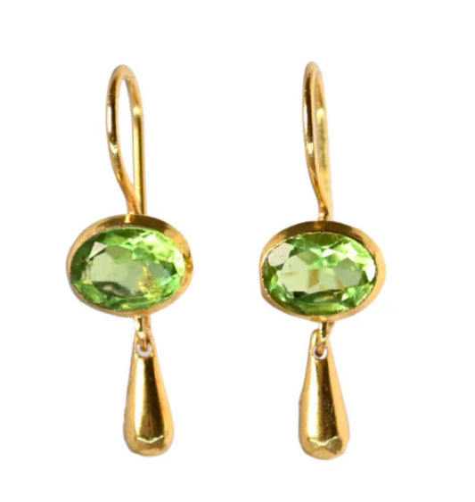 MW Euro Gold Drop Earrings A302