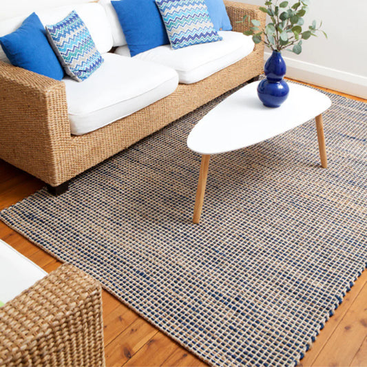 Jute Rug IRIS Royal Blue