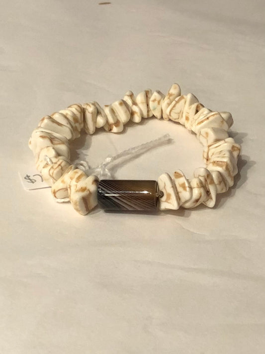 Beaded Rock Bracelet