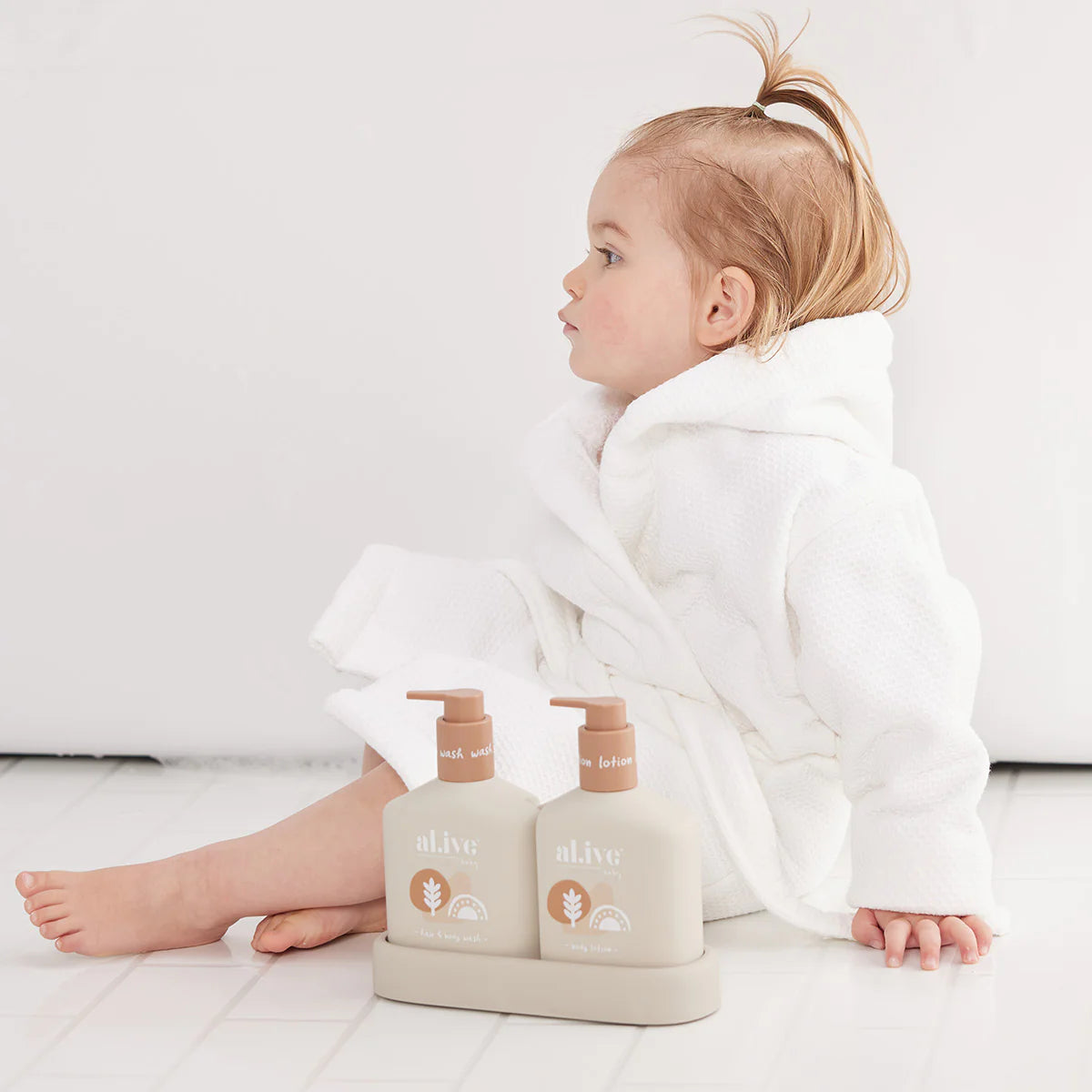 al.ive Calming Oatmeal | Baby Hair & Body Duo