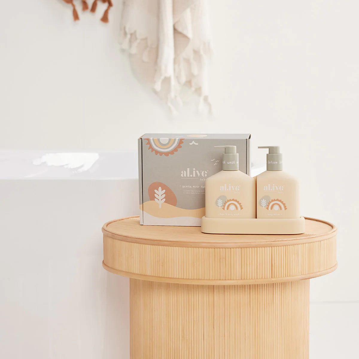 al.ive Gentle Pear | Baby Hair & Body Duo