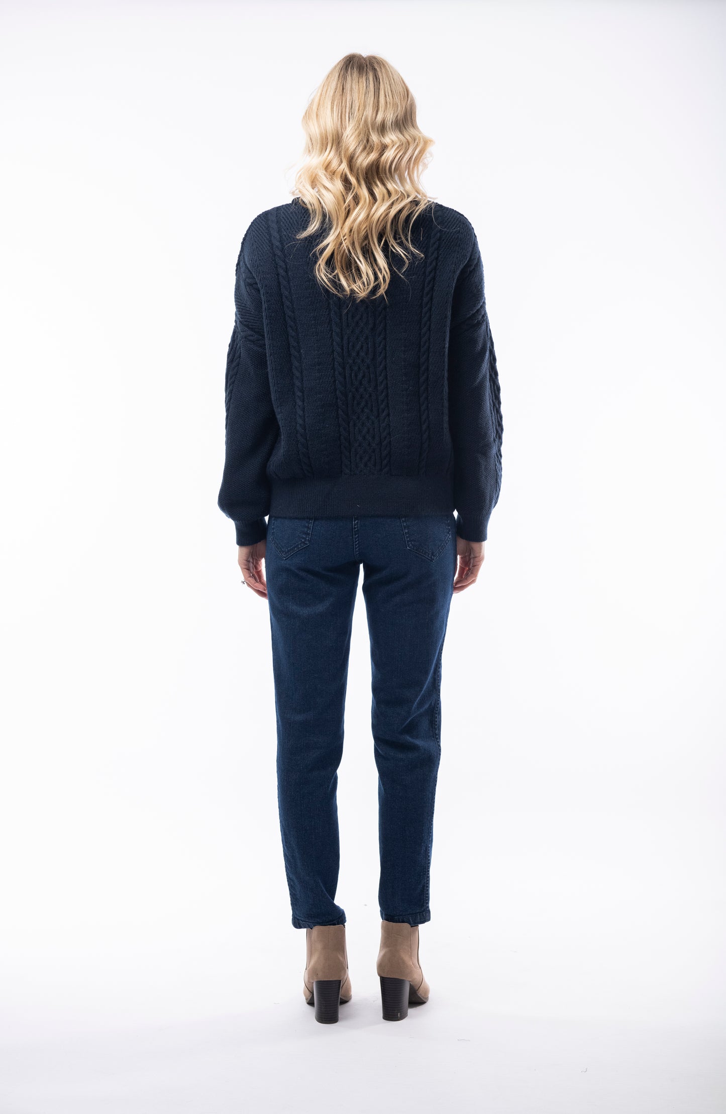 Alpaca Knits Jumper - Navy
