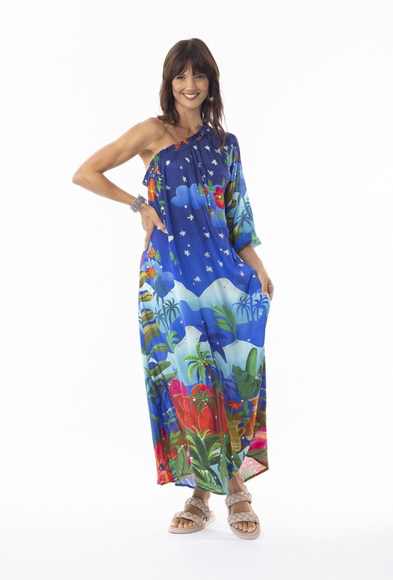 Arabian Nights Dress Off Shoulder