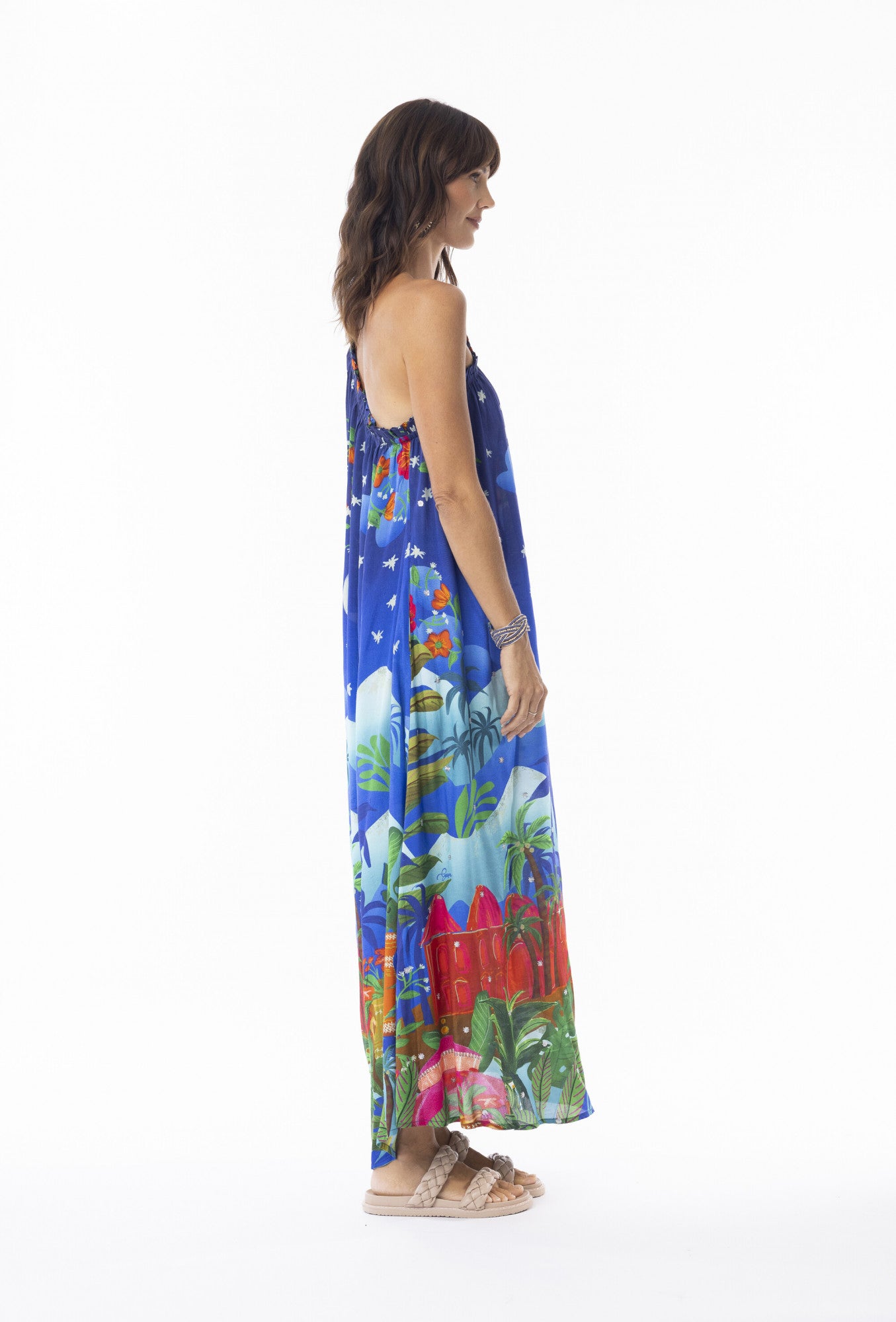 Arabian Nights Dress Off Shoulder