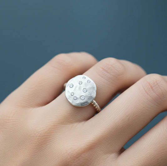 Aestra Ring in Silver