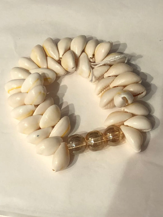 Beaded Shell Bracelet
