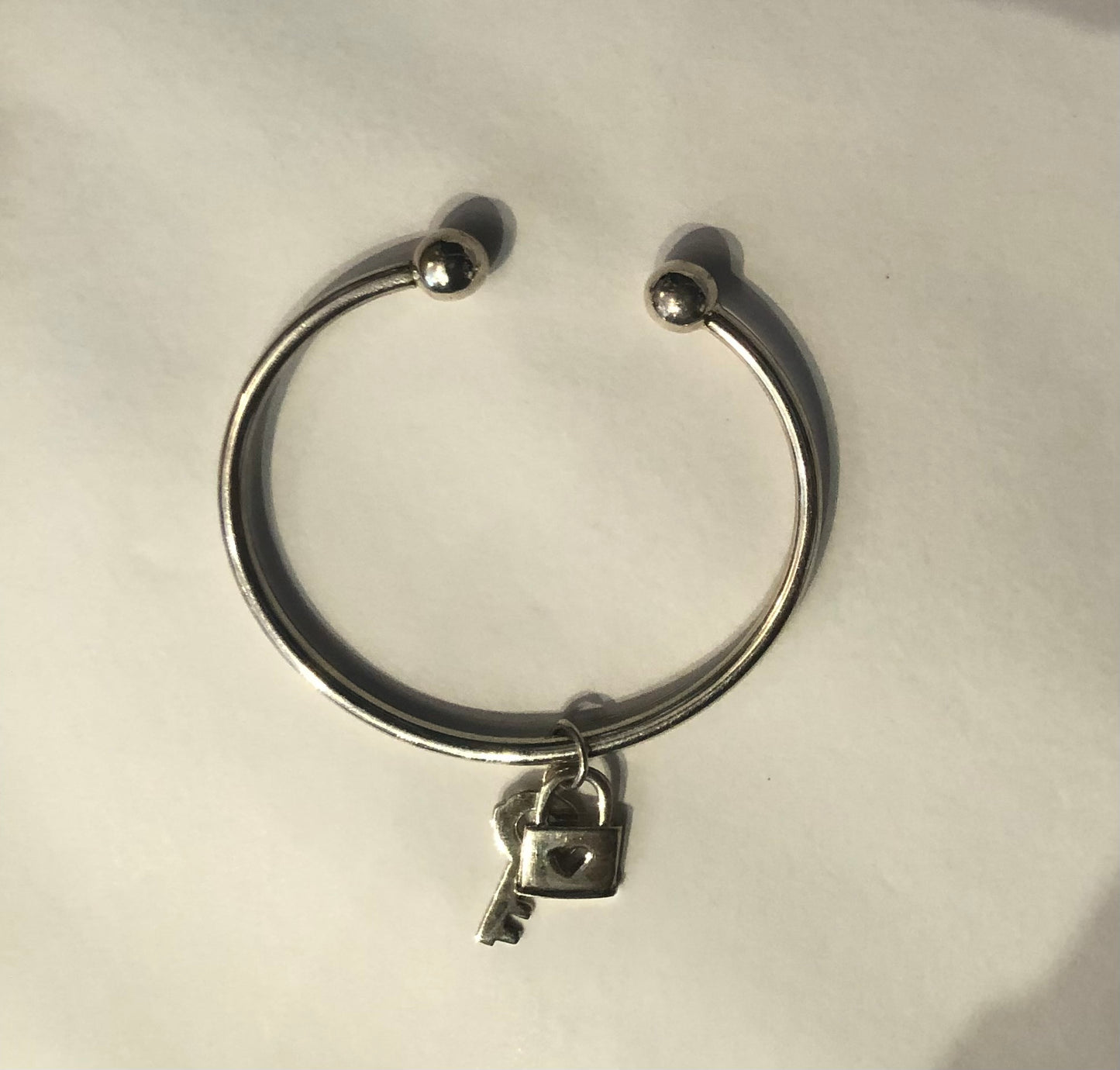 Petals Lock and Key Bracelet