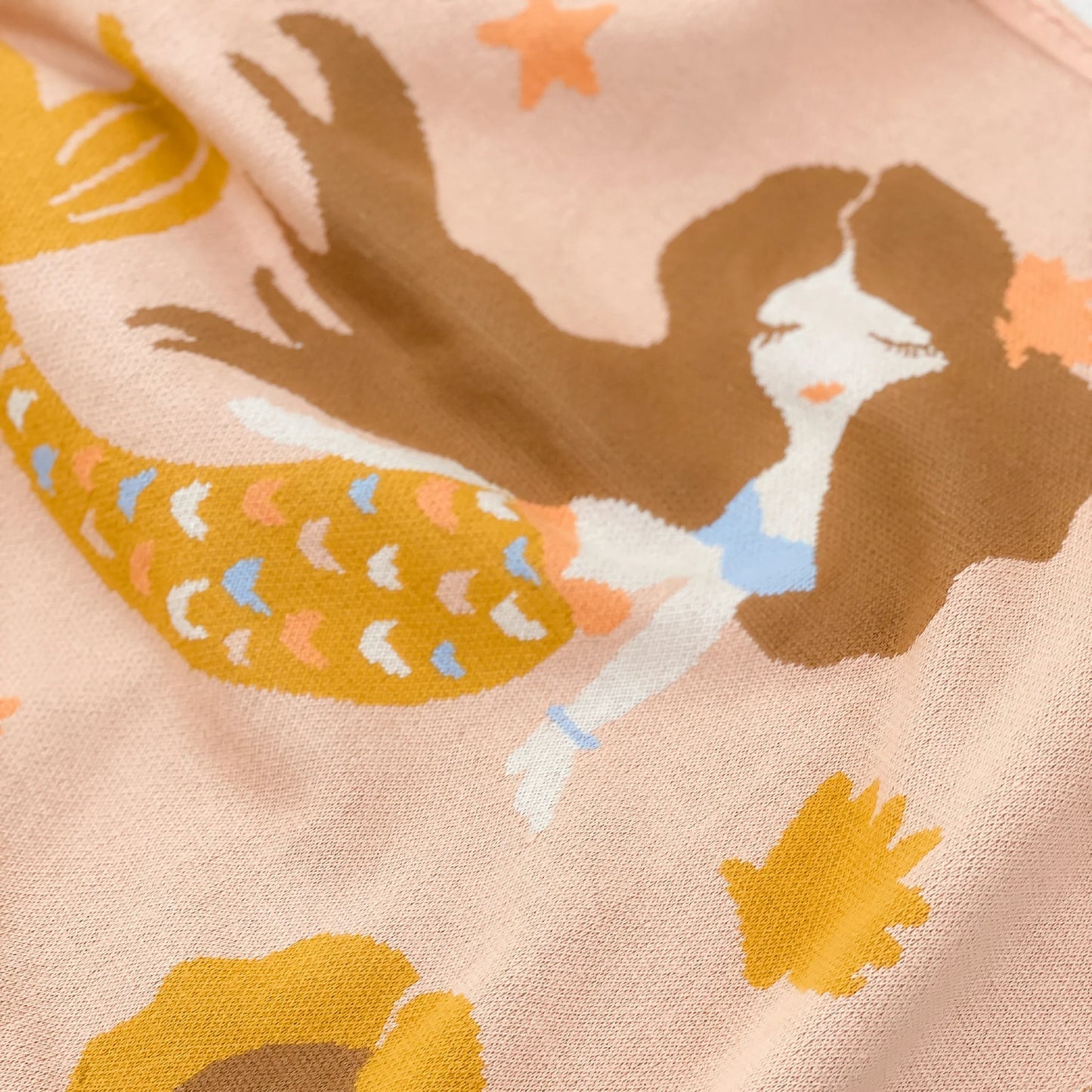 Mermaids Cotton Blanket