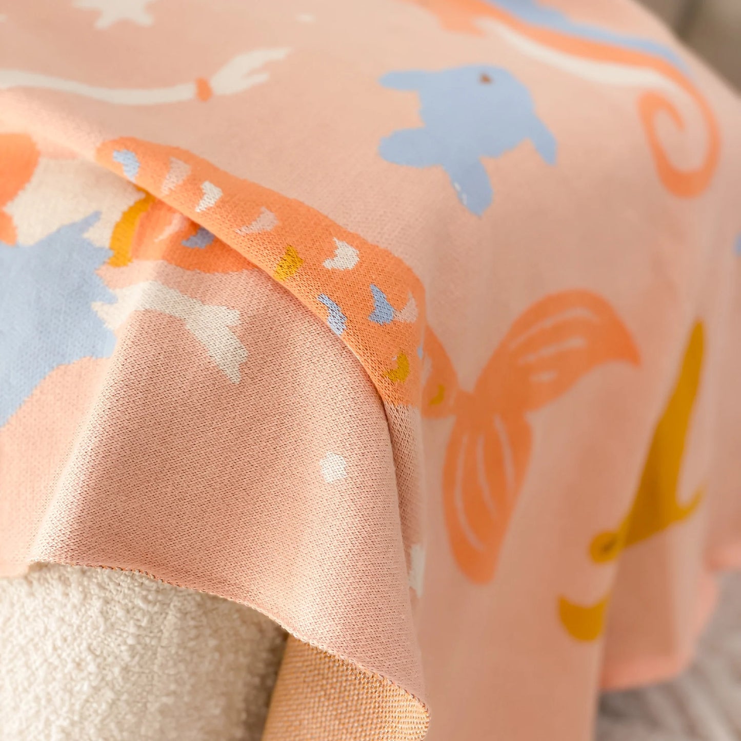 Mermaids Cotton Blanket