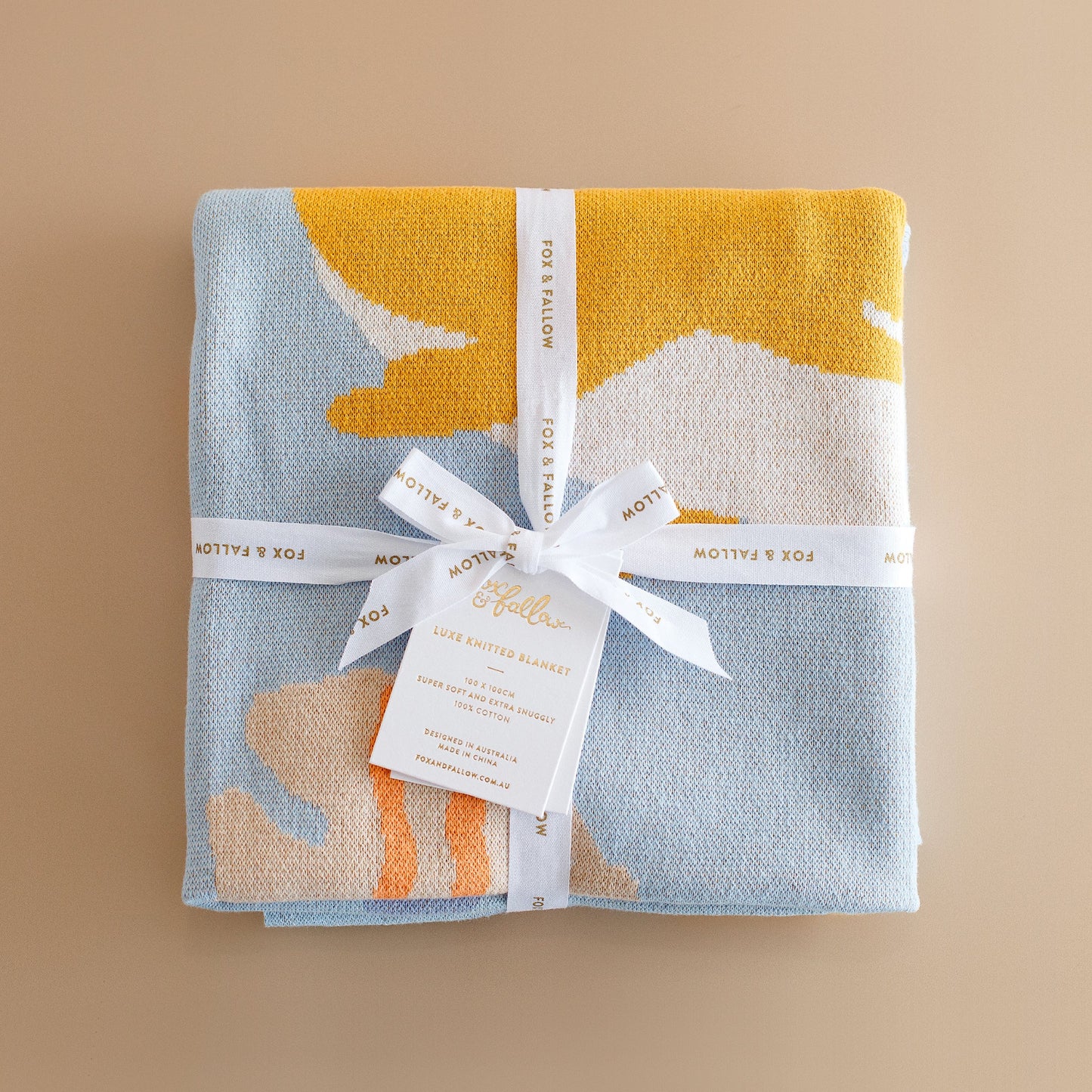 Ocean Creatures cotton Blanket