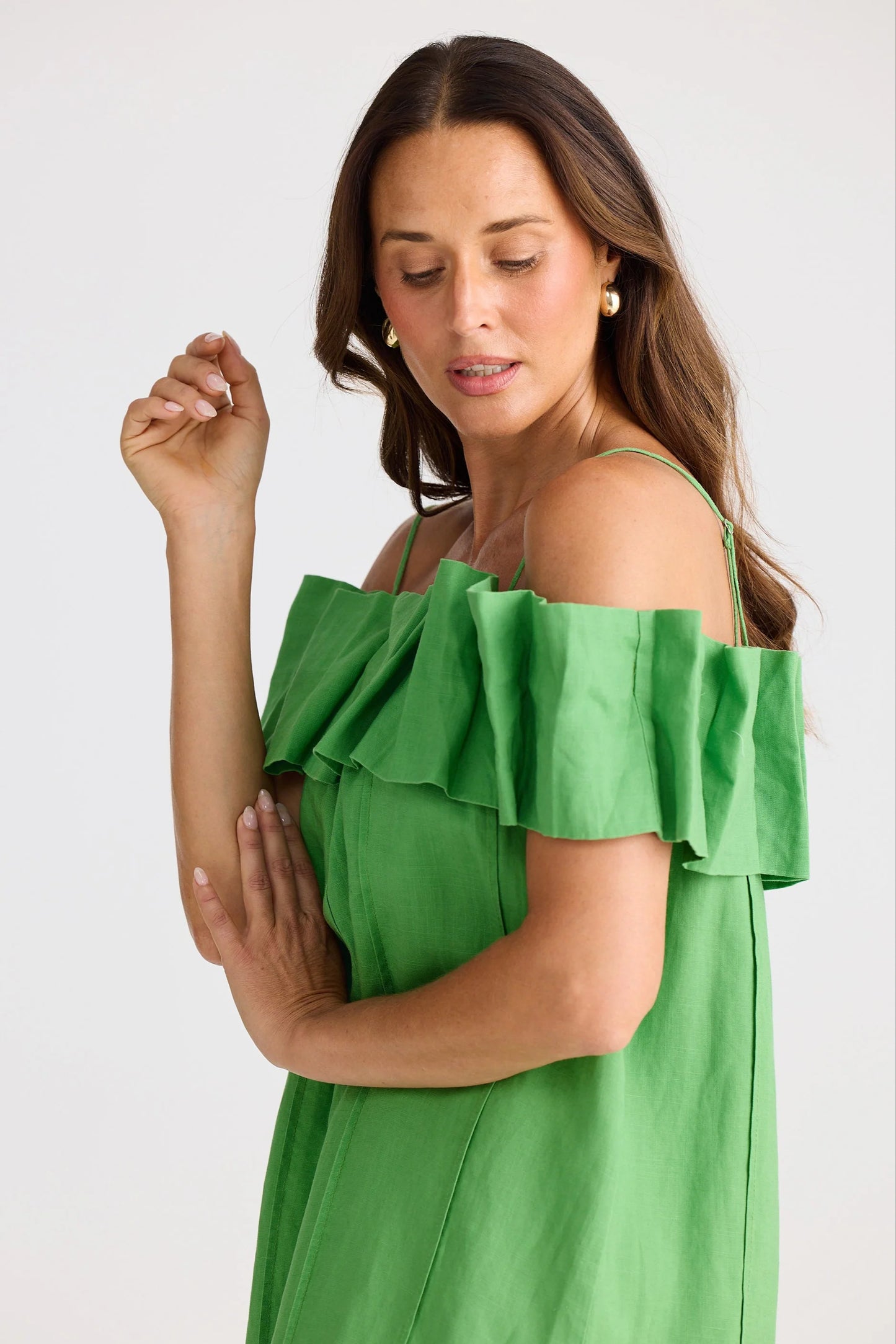 Osaka Dress - Emerald