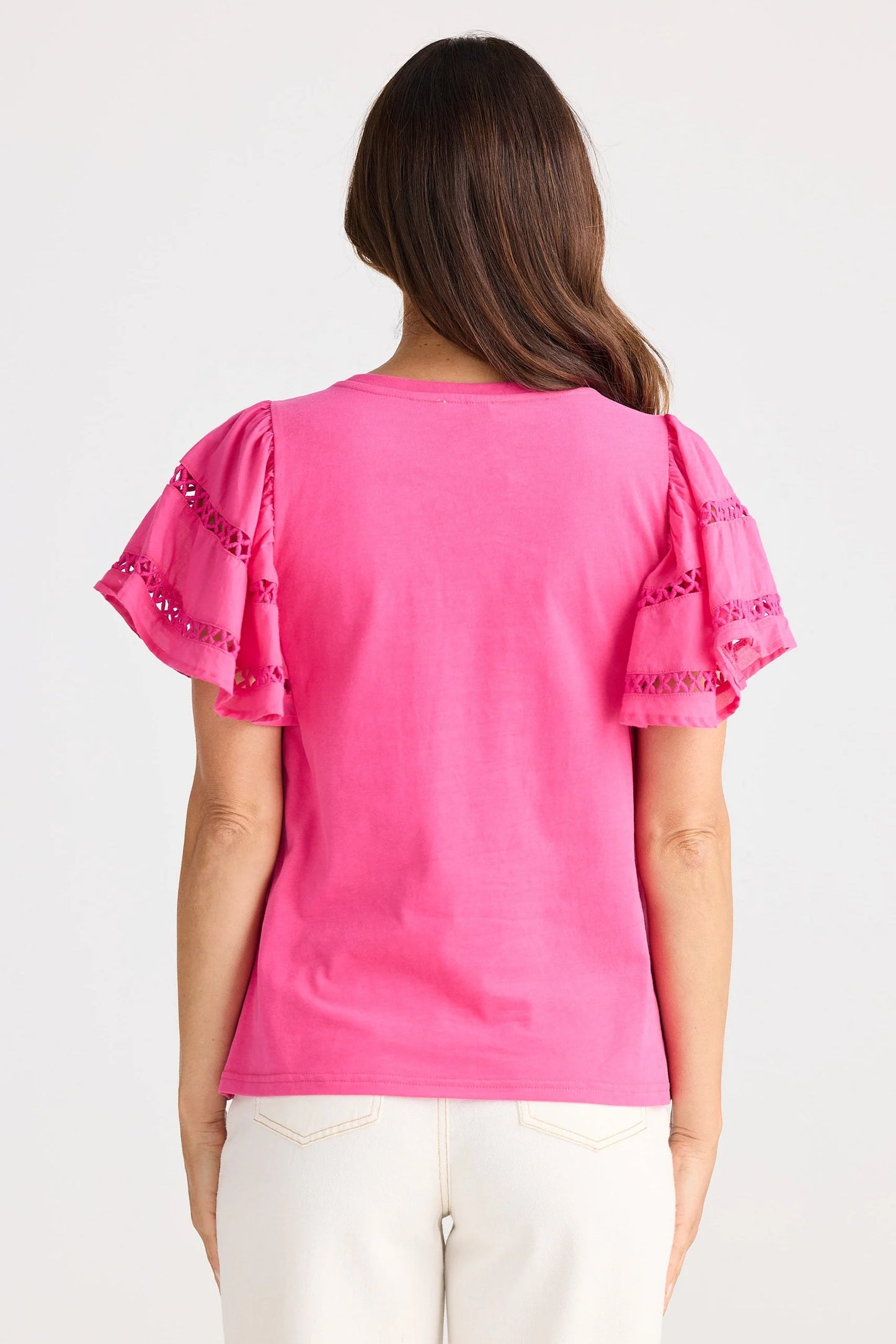 Chloe Tee - Hot Pink