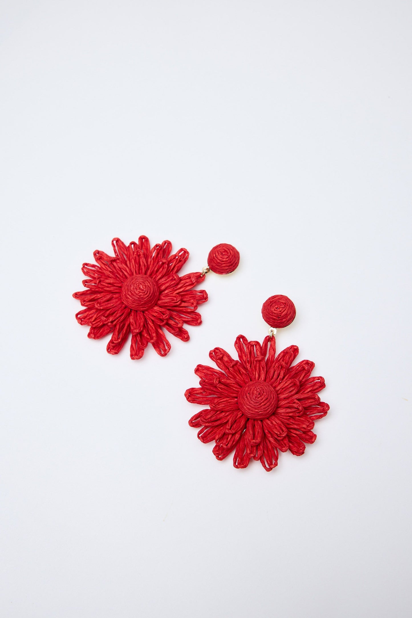 Bianca Earrings - Red