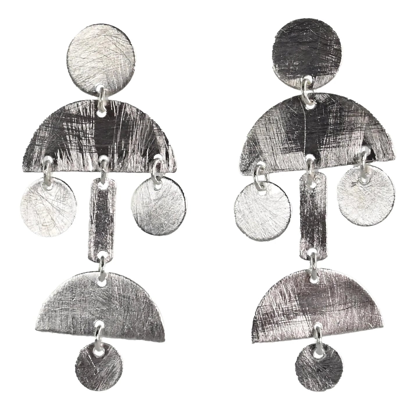 MW Silver Wash Earrings C136.16