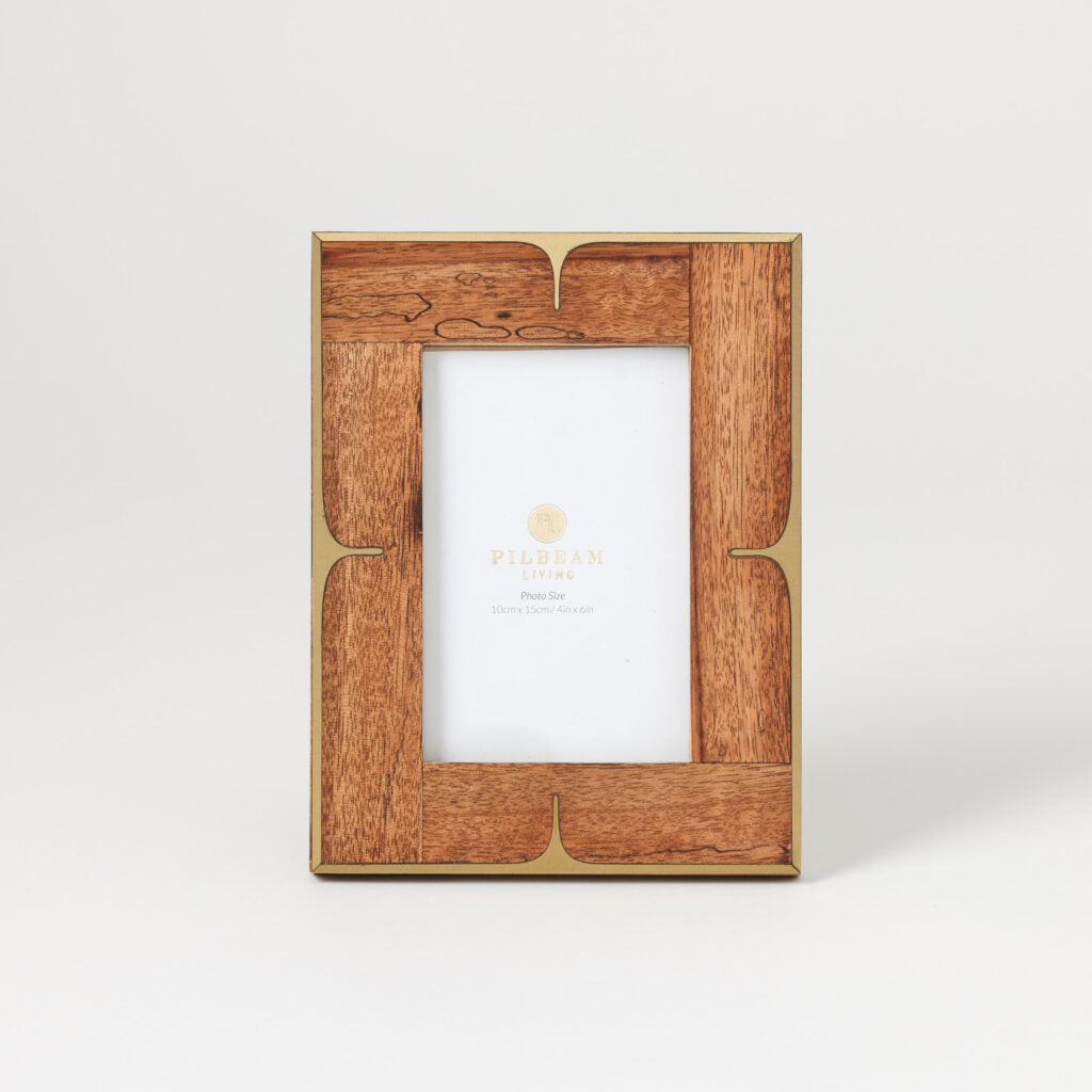 Kamala 4x6" Photo Frame in Teak