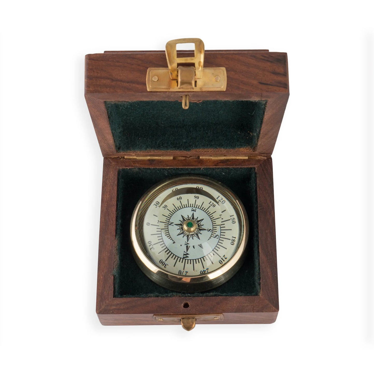 Curved Glass Floating Dial Compass