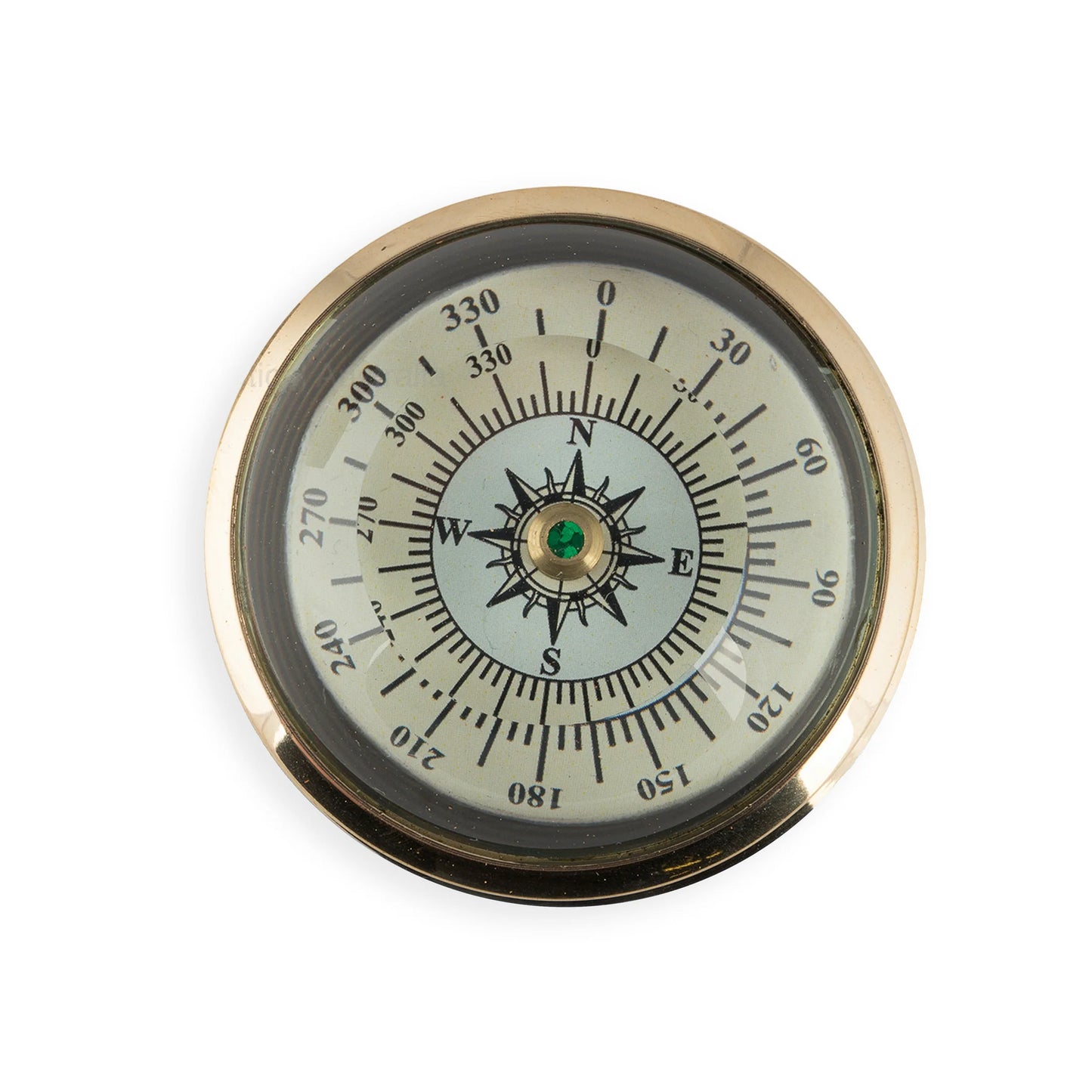 Curved Glass Floating Dial Compass