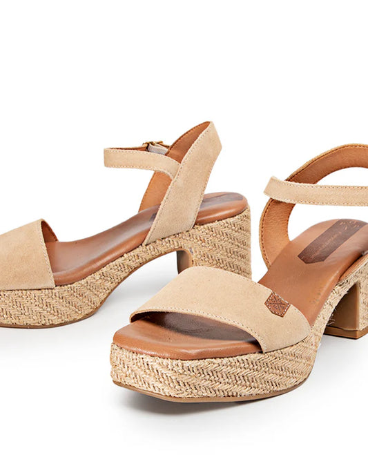 Beliche Serraje in Tan & Taupe
