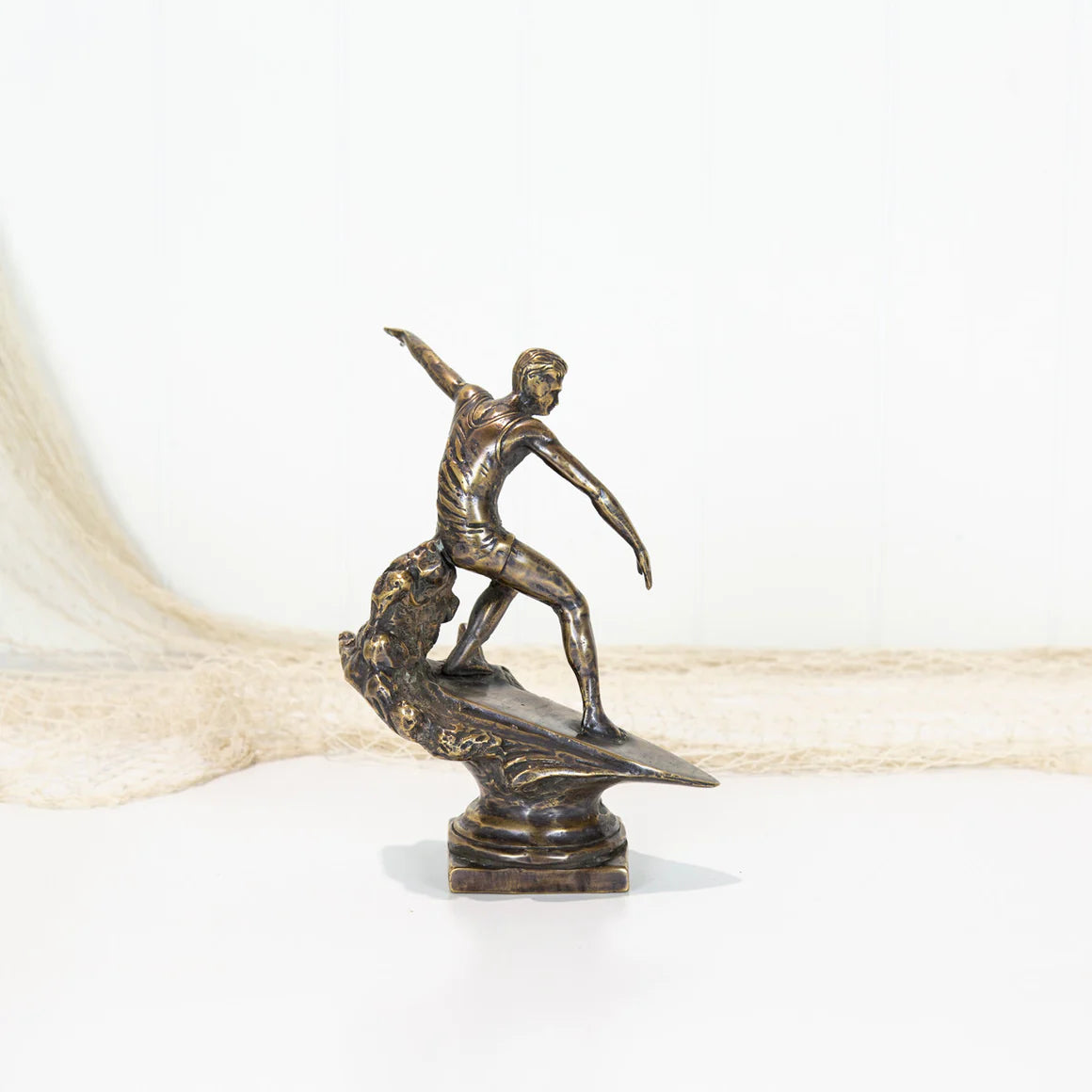 Antique Brass Surfer