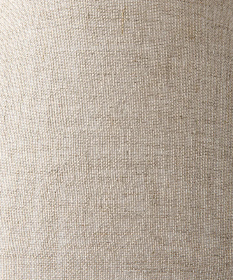 Tapered Drum Linen Shade Natural 45cm - Pick up only