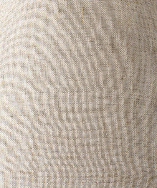 Tapered Drum Linen Shade Natural 45cm - Pick up only