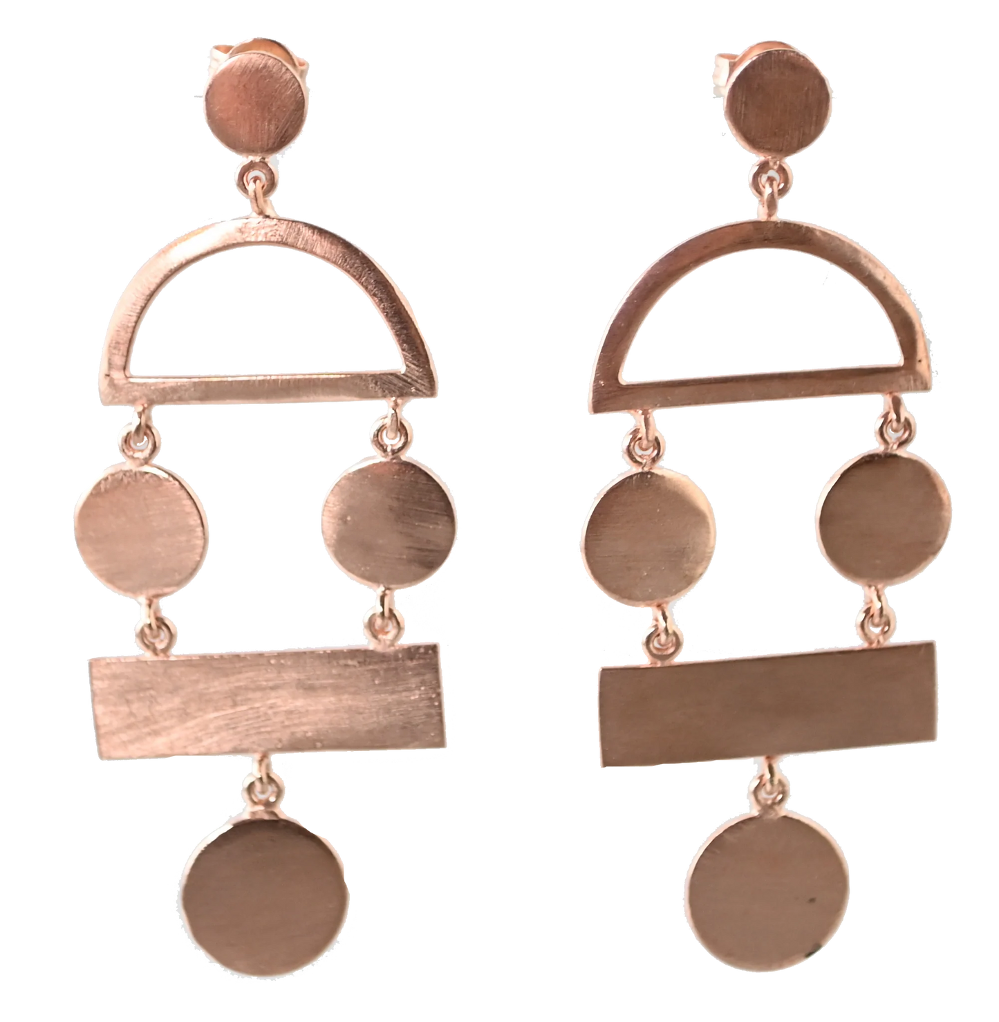 MW Rose Gold Earrings B68R