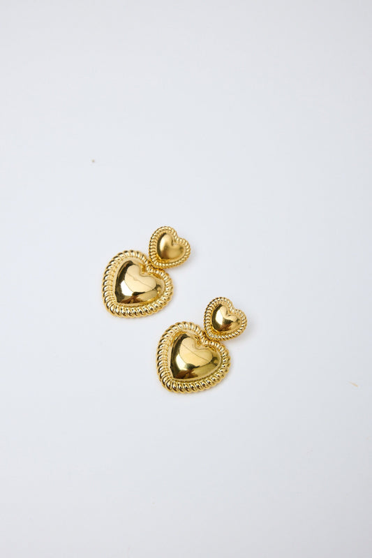 Dahlia Earrings - Gold