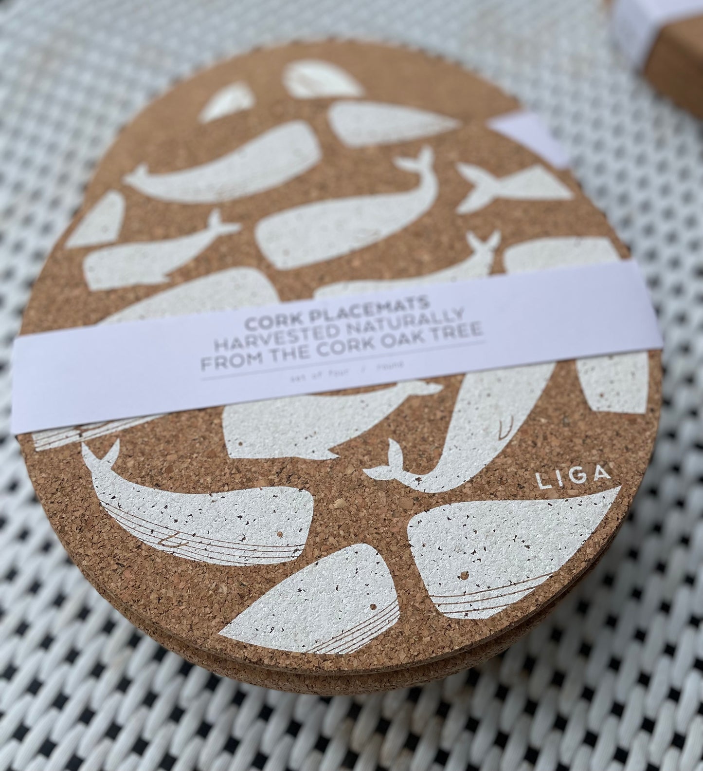 Printed Cork Placemat Set of 4 (Various)