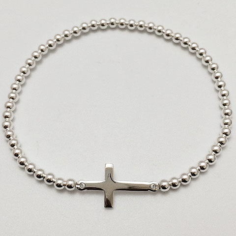 Gammies Elastic Bracelet - Flat Cross