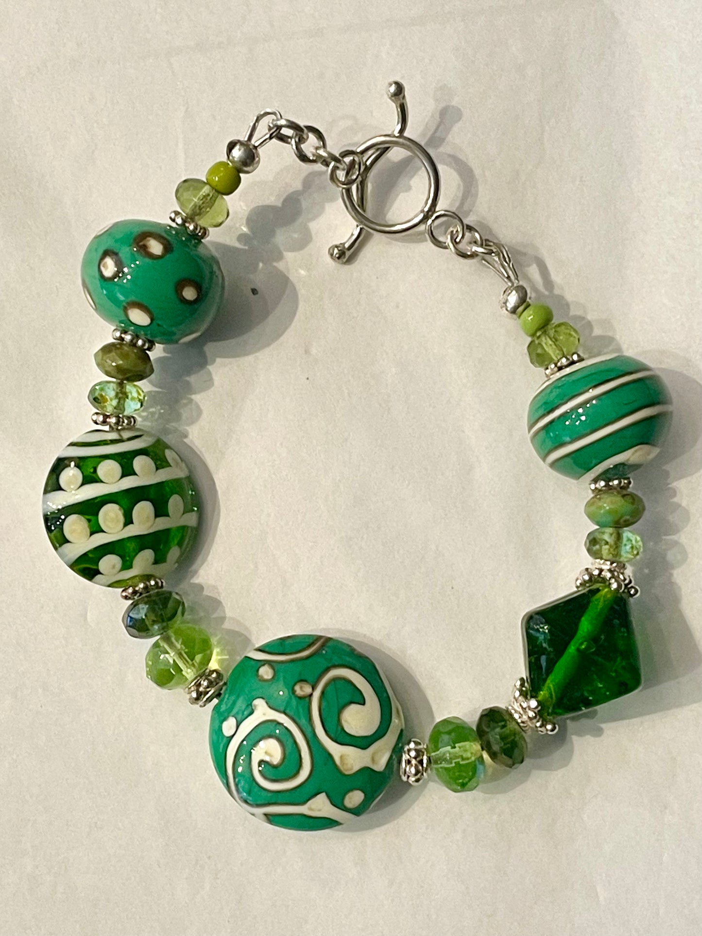 Lampwork Bead Bracelets